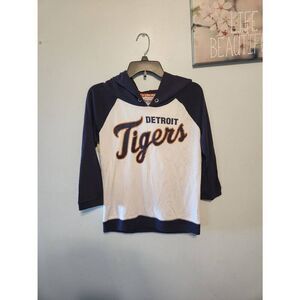 Victoria's Secret PINK MLB Collection Hoodie Sweatshirt Top Detroit Tigers M